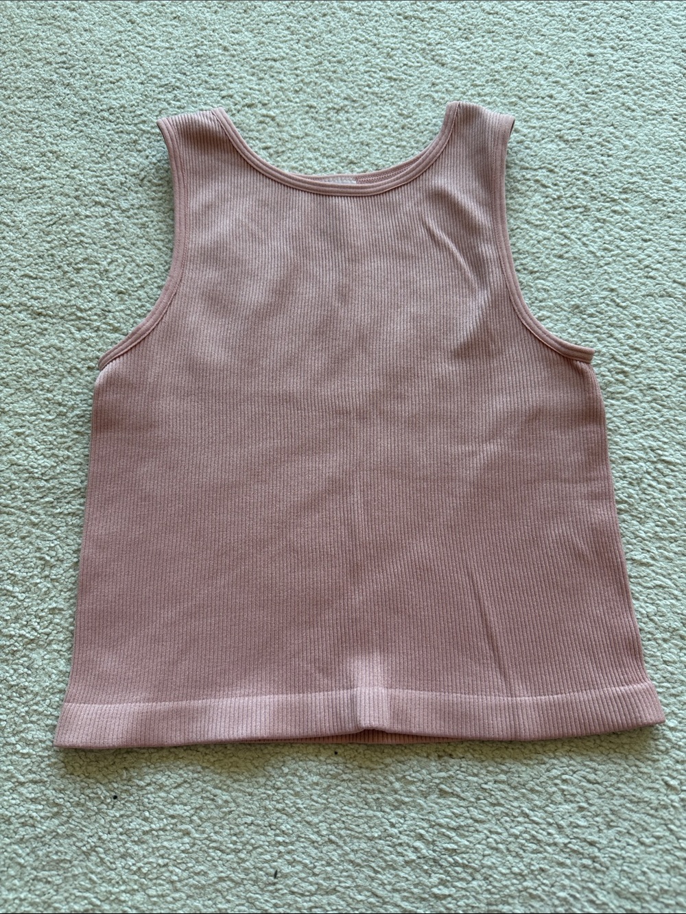 Light pink crop top